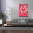 thumbnail image 4 of Epic Graffiti 'Love' by David Galchutt, Canvas Wall Art, 40"x54", 4 of 8