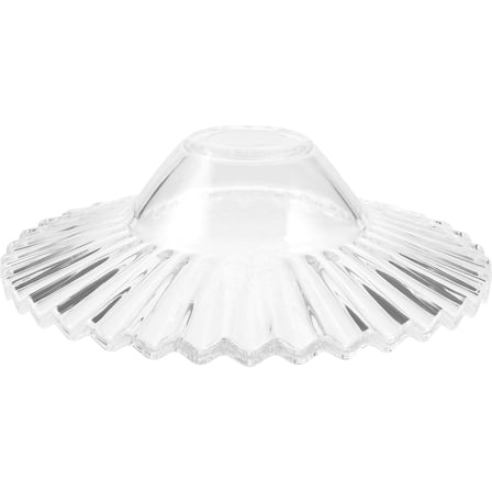 TAILTOSS Replacement Lamp Shade Glass Transparent 1Pack For Study Library Decor