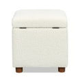thumbnail image 4 of Jennifer Taylor Home Ivory White Boucle, Ivory White Boucle, 4 of 9