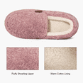 thumbnail image 5 of LongBay Women's Fuzzy Memory Foam Slippers Warm Cozy Shearling House Slippers for Ladies Supportive Slip on Indoor Home Shoes, 5 of 7