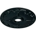 thumbnail image 3 of Ekena Millwork 18"OD x 3 1/2"ID x 1 1/4"P Kent Ceiling Medallion (Fits Canopies up to 5"), Hand-Painted Night Shade, 3 of 5