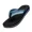 Black-Blue, variant on Women's Orthotic Flip Flops Arch Support Fabric Straps Yoga Flat Cushioned Thong Sandals Ladies Summer Beach & Pool Shower Slides Leopard-Print