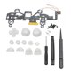 thumbnail image 5 of Kit de botones LED para controlador P, accesorios de cara de pad D iluminados para pad PD Kit de botones LED para P Diseño elevado, 5 of 12