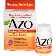 Azo Bladder Control With Go-Less -- 72 Capsules