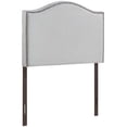 thumbnail image 2 of Ergode Curl Twin Nailhead Upholstered Headboard - Sky Gray, 2 of 4