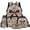 Camo Bow, variant on HUIACONG Camo Bow Backpack for Boys Girls, Camouflage Bow Print School Bag 4PCS Set with Lunch Box, Pencil Case & Water Bottle Sleeve for Elementary Kids