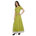 thumbnail image 3 of Moomaya Printed Elegant Crop Top And Long Skirt Set Ethnic Dresses For Women, 3 of 6