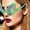 D, variant on Alien Funny Glasses Alternative Style Exaggerated Party Sunglasses Spoof Photo Props