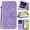 Purple, variant on Leather Kickstand Case for Samsung Galaxy M35 M55 M15 M16 M36 M23 Note 8 9 10 20 Ultra Shockproof Protective Cover