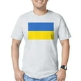 thumbnail image 1 of CafePress - Ukraine Flag T Shirt - Fitted T-Shirt, Vintage Fit Soft Cotton Tee, 1 of 1