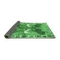thumbnail image 2 of Ahgly Company Indoor Square Persian Emerald Green Traditional Area Rugs, 5' Square, 2 of 4
