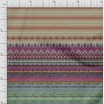 thumbnail image 1 of Soimoi Poly Crepe Fabric Geometric,Leaves & Floral Panel Decor Fabric Printed Yard 52 Inch Wide, 1 of 2
