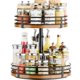 thumbnail image 1 of Organizador giratorio Lazy Susan OVICAR, ajustable, 2 niveles, madera, 1 of 7
