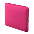 thumbnail image 1 of LSS Sleek Pink 14-Inch Laptop Sleeve with Quick Zipper Access and Foam Padding for Ultrabooks and Notebooks, 1 of 6