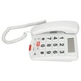 thumbnail image 5 of Falleo Clearance LD?265CID Big Button Corded Phone One Touch Dial Hands Free Caller ID Telephone for Hearing Impaired Seniors, 5 of 5