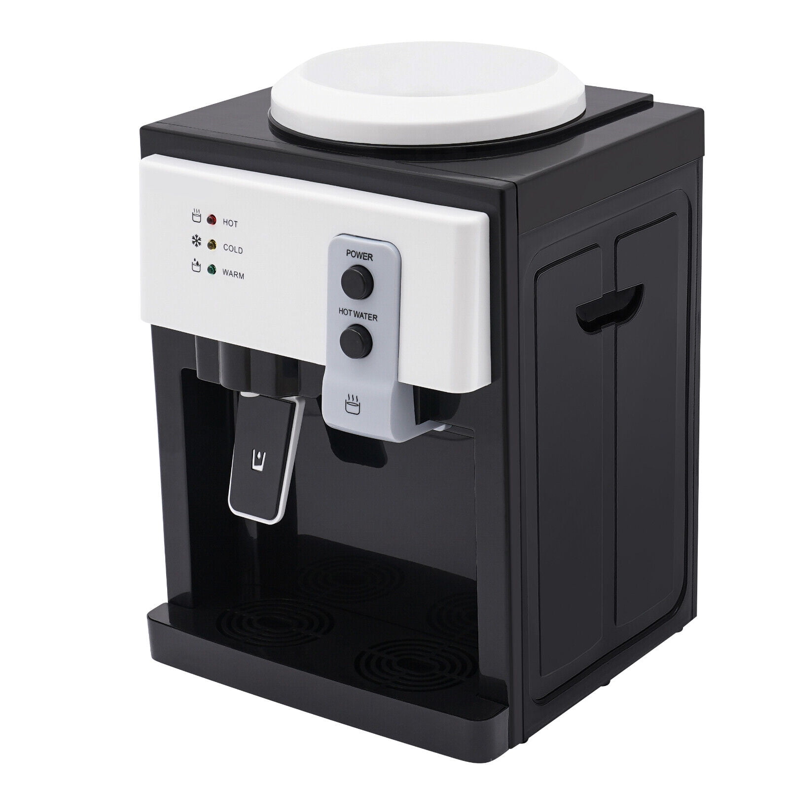 5 Gallon Top Loading Water Cooler Dispenser Countertop Hot & Cold Drinking Machine 110V