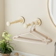 thumbnail image 3 of Space-Saving Extendable Hanger Organizer – Magnetic Laundry Closet Storage Rack for Washing Machines or Dryers (Pack of 2), 3 of 6
