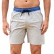 thumbnail image 1 of Ceisia Men's Spring/Summer Beach Shorts - Pocket Solid Gift Color Elastic Waistband Drawstring Swimming Trunks, 1 of 6