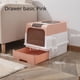 thumbnail image 1 of Cat Litter Box Oversize Rechargeable Sterilizing Deodorant Fully Enclosed Toilet Large Capacity UV Sterilizatio Pet Products ShopWise Round, 1 of 13