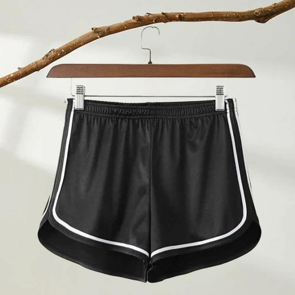OIUUAK Women's Solid Color Pocket Loose High Waist Casual Stylish Shorts, Light Weight Pants for Women Summer, Lightweight Summer Pants Women, Womens Linen Shorts