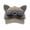 Khaki, variant on Y2K Cat Ear Baseball Cap with Detachable Sunglasses, Vintage Washed Adjustable Pilot Inspired Sun Hat for Women Men, Front Press Stud Cat Ear Cap for Festival Beach Streetwear Outdoor Navy