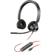 HP Poly Blackwire 3320 Headphones Wired Head-band Office/Call Center USB Type-C Black
