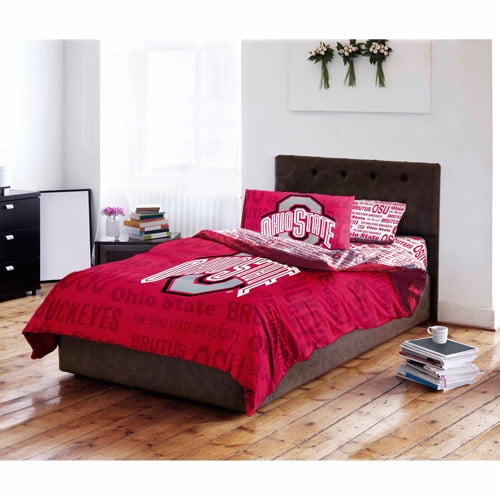 Ncaa Ohio State University Buckeyes Bed In A Bag Complete Bedding Set Com - Ohio State Bedding Full Size Ncaa Ohio State University Buckeyes Bed In A Bag Complete Bedding Set Com - Ohio State Bedding Full Size