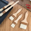 thumbnail image 1 of VERDANVERSE 1Pack Pastry Brushes for Baking Light Yellow Wool Material for All Home Cooks, 1 of 8