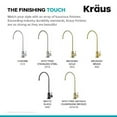 thumbnail image 3 of Kraus FF-100CH Purita 100% Lead-Free Kitchen Water Filter Faucet, Chrome, 3 of 8