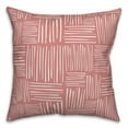 thumbnail image 2 of Creative Products Sketch Lines Pink 16 x 16 Indoor / Outdoor Pillow, 2 of 3