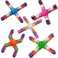 thumbnail image 3 of Juguete De Cadena De Descompresión De Cuatro Esquinas Cadena De Inteligencia Portátil Deformación Gyro Cadena De Bricolaje Juguetes Interactivos Para Irritabilidad Ansiedad Insomnio Kearding FN008348-03, 3 of 6