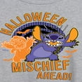 thumbnail image 3 of Disney - Lilo & Stitch - Halloween Mischief Ahead - Women's Oversized T-Shirt, 3 of 5
