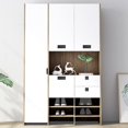 thumbnail image 3 of 2 manijas de puerta de armario de cocina modernas kusrkot Solo agujero gris, 3 of 8