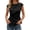 Black, variant on Womens Tank Tops T Shirts Sleeveless Blouses for Shirts Dressy Casual Tops Business Work Outfits Trendy Blouse L