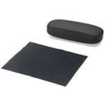 thumbnail image 4 of ALTEC VISION Medium Protective Hard Shell Glasses Case for Eyeglasses and Sunglasses with Microfiber Cleaning Cloth - Black / Blue, 4 of 5