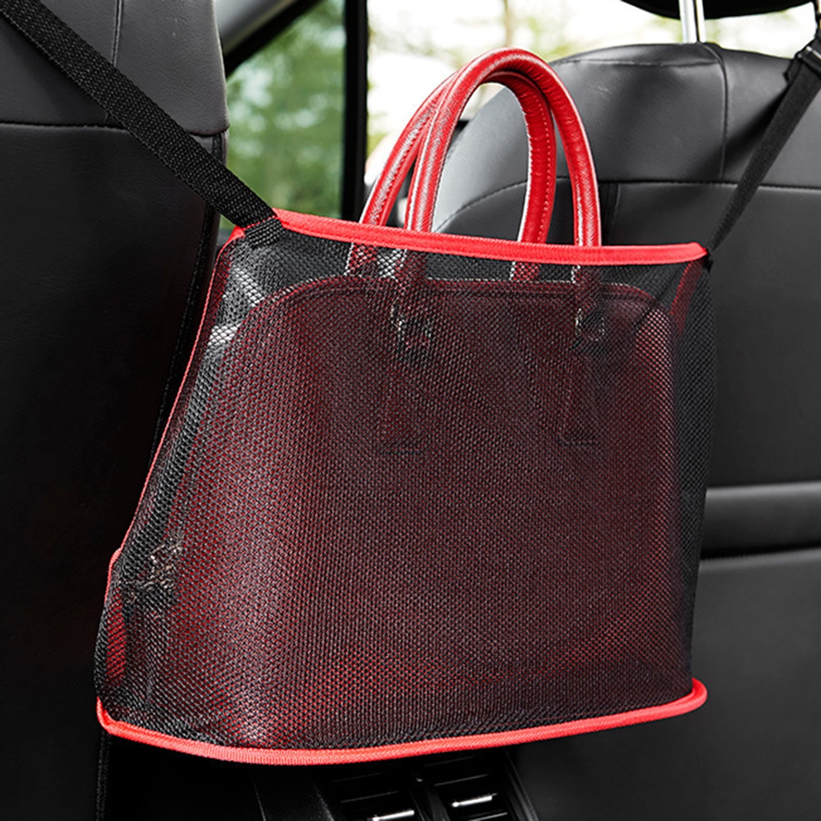 Red Barrier of Backseat Pet Kids SIHUAN Car Net Pocket Handbag Holder Seat Back Organizer Mesh Large Capacity Bag for Purse Storage Phone Documents Pocket Red Barrier of Backseat Pet Kids SIHUAN Car Net Pocket Handbag Holder Seat Back Organizer Mesh Large Capacity Bag for Purse Storage Phone Documents Pocket