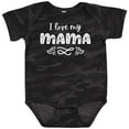 thumbnail image 3 of Inktastic I Love My Mama with Hearts Boys or Girls Baby Bodysuit, 3 of 5