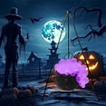 thumbnail image 6 of Halloween Decorations Indoor DIY Floating Potion Set with Witches Cauldron and Mist Maker Spooky Vintage Black Plastic Bowl Hocus Pocus Party Decor for Home Table Mantel Kitchen Room, 6 of 7