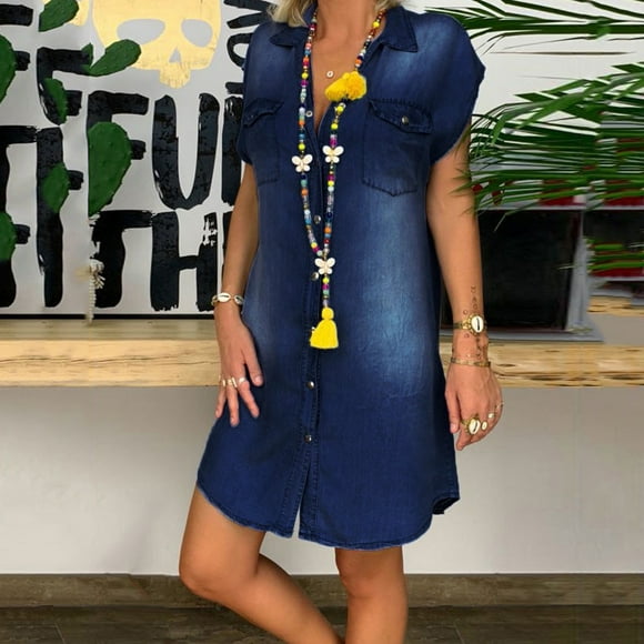 Gspmoly Casual Dresses for Women, Women'S Casual V-Neck Sleeveless Dress Sundresses for Women Weekly Deals