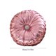 thumbnail image 3 of Cojín decorativo redondo de terciopelo | Cojín de calabaza brillante para sofá, mesilla, ventana, futón | Funda de poliéster de peluche de 35x35cm | Rosa, Morado, Dorado, Negro, Plata | Acento, 3 of 6