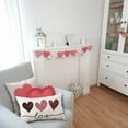 thumbnail image 2 of Valentines Day Pillow Covers 12x20 Heart and Love Decor Pillow Covers Valentines Day Pillows Winter Holiday Pillow Covers 12x20 Outdoor Pillowcase for Home Decor 15C, 2 of 6