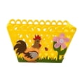 thumbnail image 2 of ddioayh Easter Storage Baskets Non-Woven Fabric Reusable Decorative for Easter Eggs Candy Toys Gift Packaging Holiday Party Favor, 2 of 6