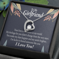 thumbnail image 2 of To My Girlfriend You are my Treasure Forever Necklace w Message Card, 2 of 7