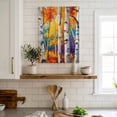 thumbnail image 6 of Autumn Birch Tree Grove Canvas Wall Art for Living Room Bedroom Bathroom, Rustic Farmhouse Country Orange Yellow Landscape Canvas Art Wall Decor, Artwork for Walls Home Office Decor, 8"x12", 6 of 9