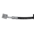 thumbnail image 2 of KarParts360 For Jeep Wrangler 2018-2024 Brake Hose | Overall Length: 665mm/26.18in | Banjo Fitting Inside Diameter: 10.0mm/0.39in | End 1 Thread Size: M10-1.00 millimeter/0.04in, 2 of 4