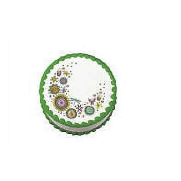 Flora Edible Frosting Photos Cake Topper Bella