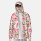 thumbnail image 2 of Balery Rose Flowers Sudadera ligera de manga larga con capucha y protección solar UPF 50+ para hombre y mujer, ideal para pesca y running-Small, 2 of 7