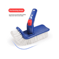 thumbnail image 3 of Pool Brush for Step & Corner, Rotatable Hand Scrub Brush, for Pool,Spa, Bathroom, Hot Tub, Kitchen, 3 of 7