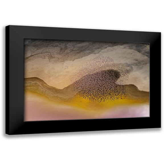 Chang, Phillip 14x11 Black Modern Framed Museum Art Print Titled - Crossing Natron Lake