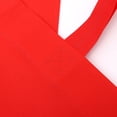 thumbnail image 4 of Raindrops 12 Pcs Sacs d'Achats Rouges Robustes en Tissu Non Tissé Sacs Fourre-Tout d'Épicerie Portatifs, 4 of 7